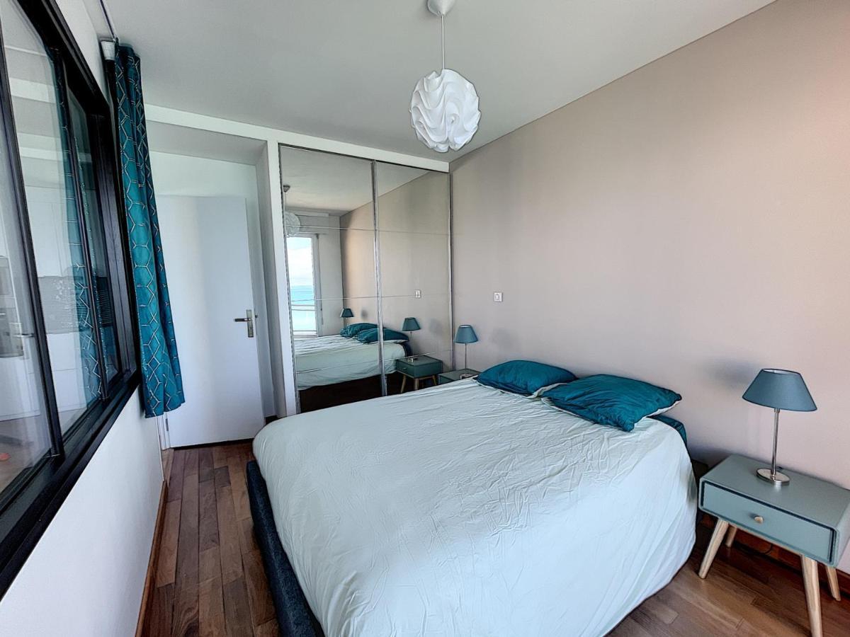 Charmant T2 En Front De Mer, 4 Pers., Ascenseur, Garage, Wi-Fi - Fr-1-361-383 Γκρανβίλ Εξωτερικό φωτογραφία