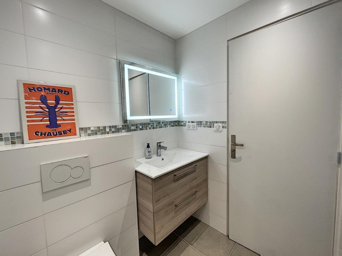 Charmant T2 En Front De Mer, 4 Pers., Ascenseur, Garage, Wi-Fi - Fr-1-361-383 Γκρανβίλ Εξωτερικό φωτογραφία