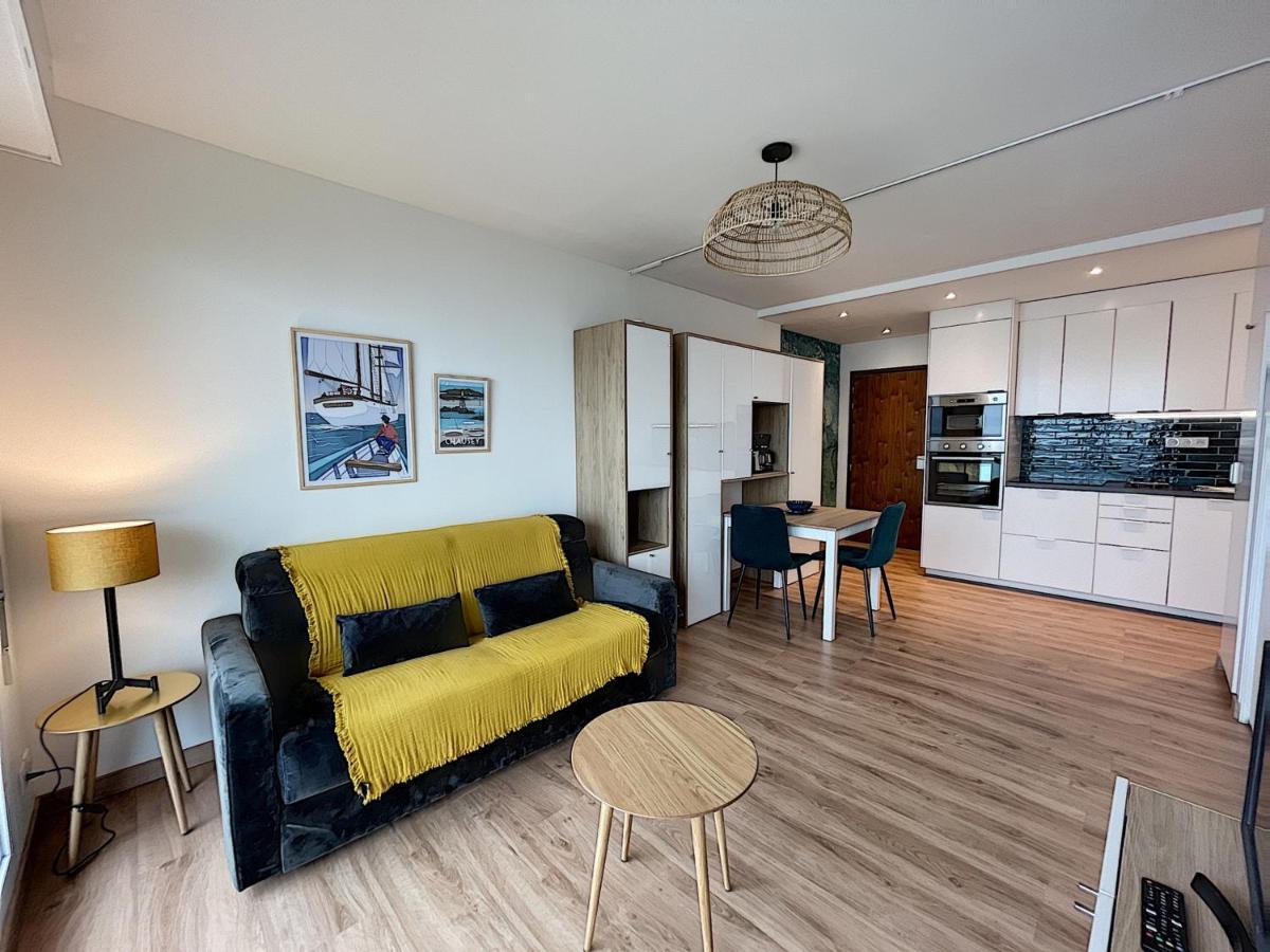 Charmant T2 En Front De Mer, 4 Pers., Ascenseur, Garage, Wi-Fi - Fr-1-361-383 Γκρανβίλ Εξωτερικό φωτογραφία
